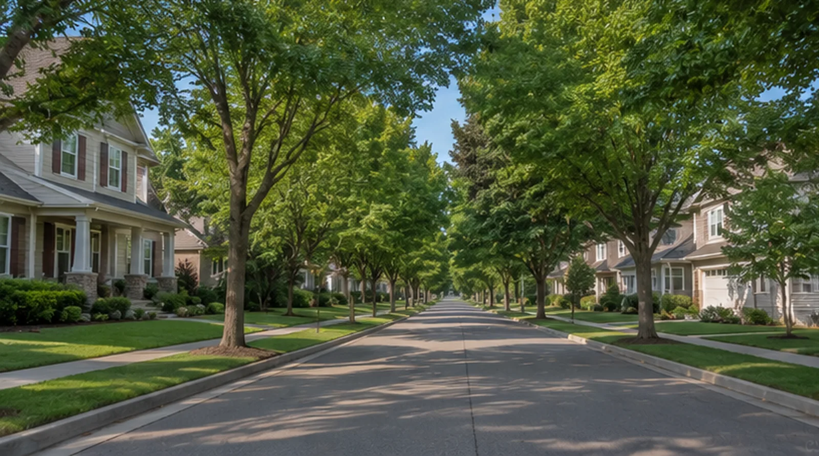 Established Hastings neighborhood along the Mississippi River bluffs in Dakota County